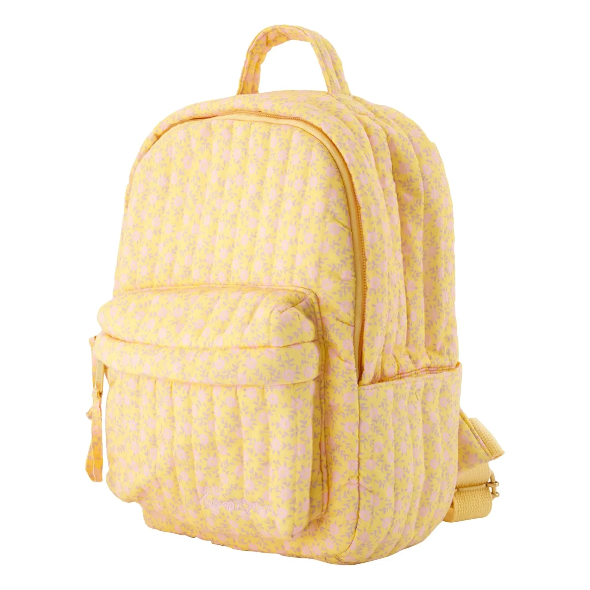 Bonton - PM Floral Backpack | Yellow