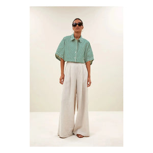 By Bar - Sef Keten Pantolon | Beige