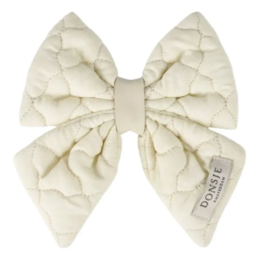 Donsje - Klasina Bow hair clip | Ivory