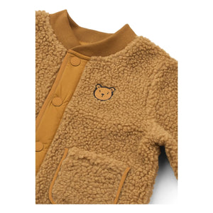 Liewood - Lora Ourson Recycled Fiber Sherpa Jacket | Brown