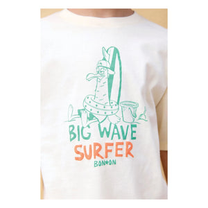 Bonton - Livo Big Wave T-Shirt | Vanilla