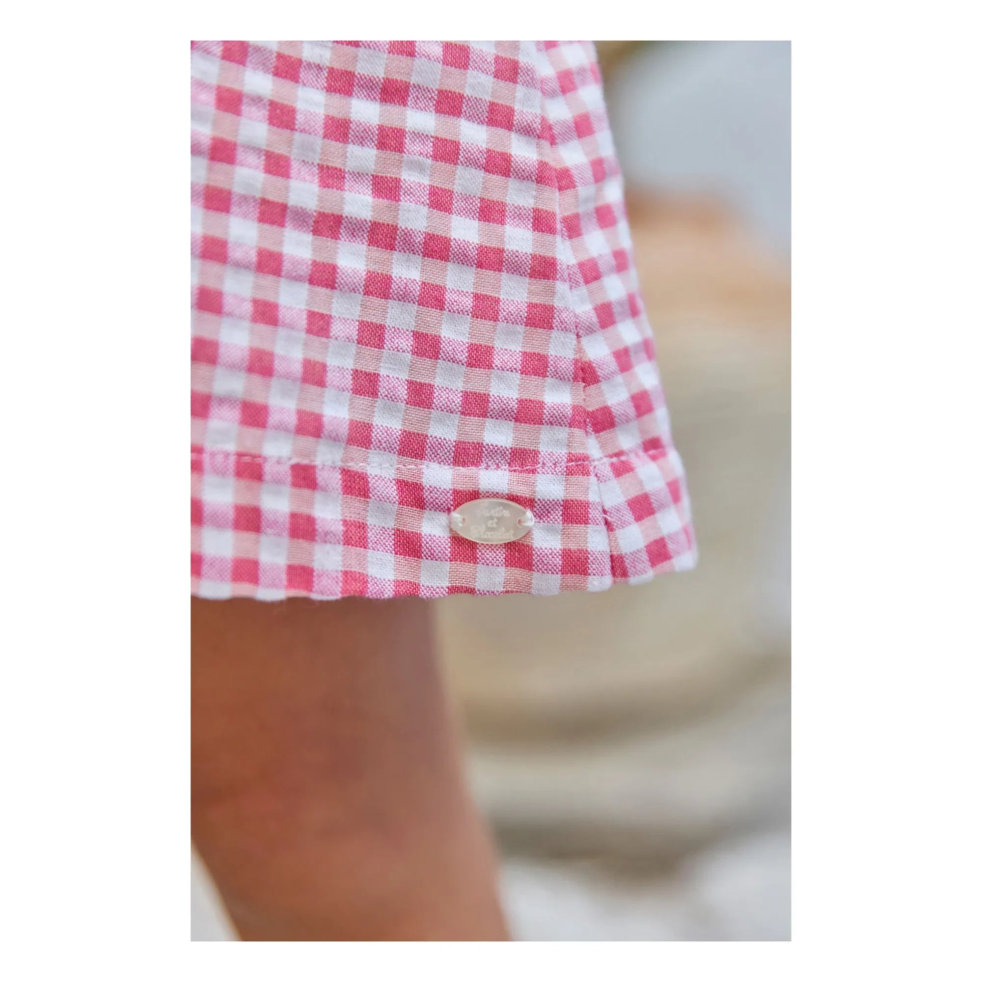Tartine et Chocolat - Gingham Gingham Dress | Pink