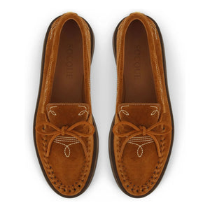 Socque Paris - Totem Suede Loafers | Camel