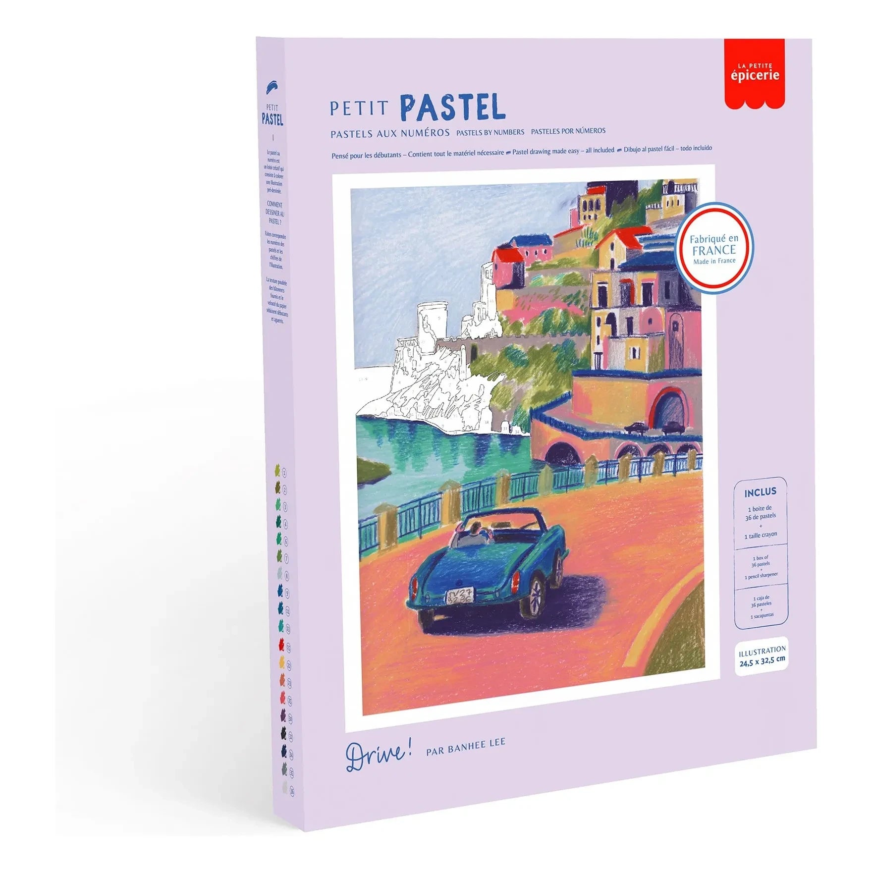 La Petite Épicerie - Numbered Pastel Set - Drive