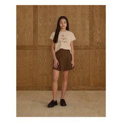 Rylee + Cru - Pleated Skirt | Tobacco