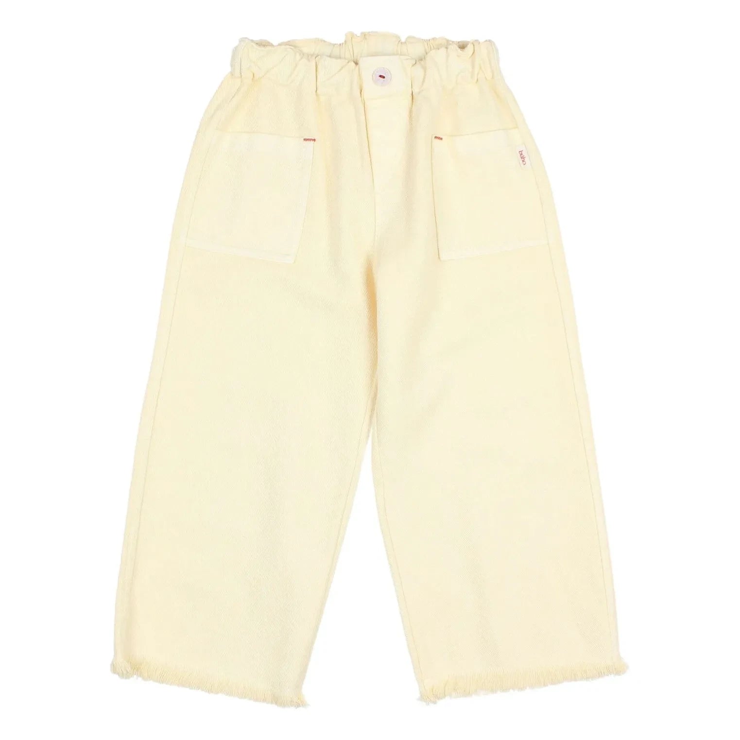 Búho - Lyocell Slim Fit Pants | Light Yellow