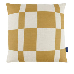 Nobodinoz - Stanley Tiles Cushion | Mustard