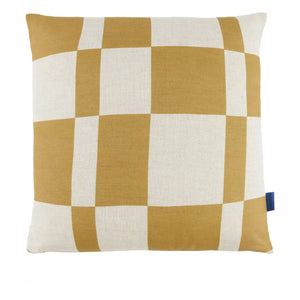 Nobodinoz - Stanley Tiles Cushion | Mustard