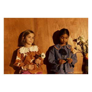 Hello Simone - Duchesse Velvet Jacket | Blue