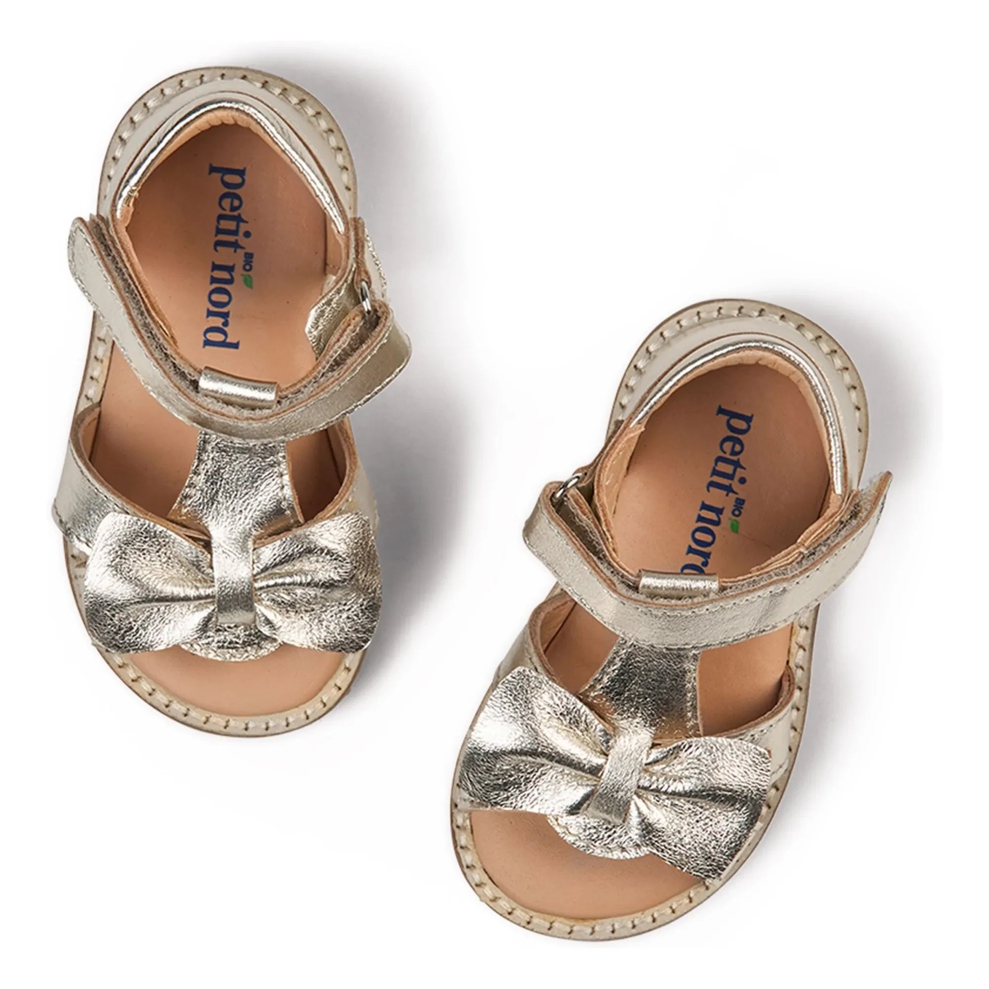 Petit Nord - Grey Sandals | Silver