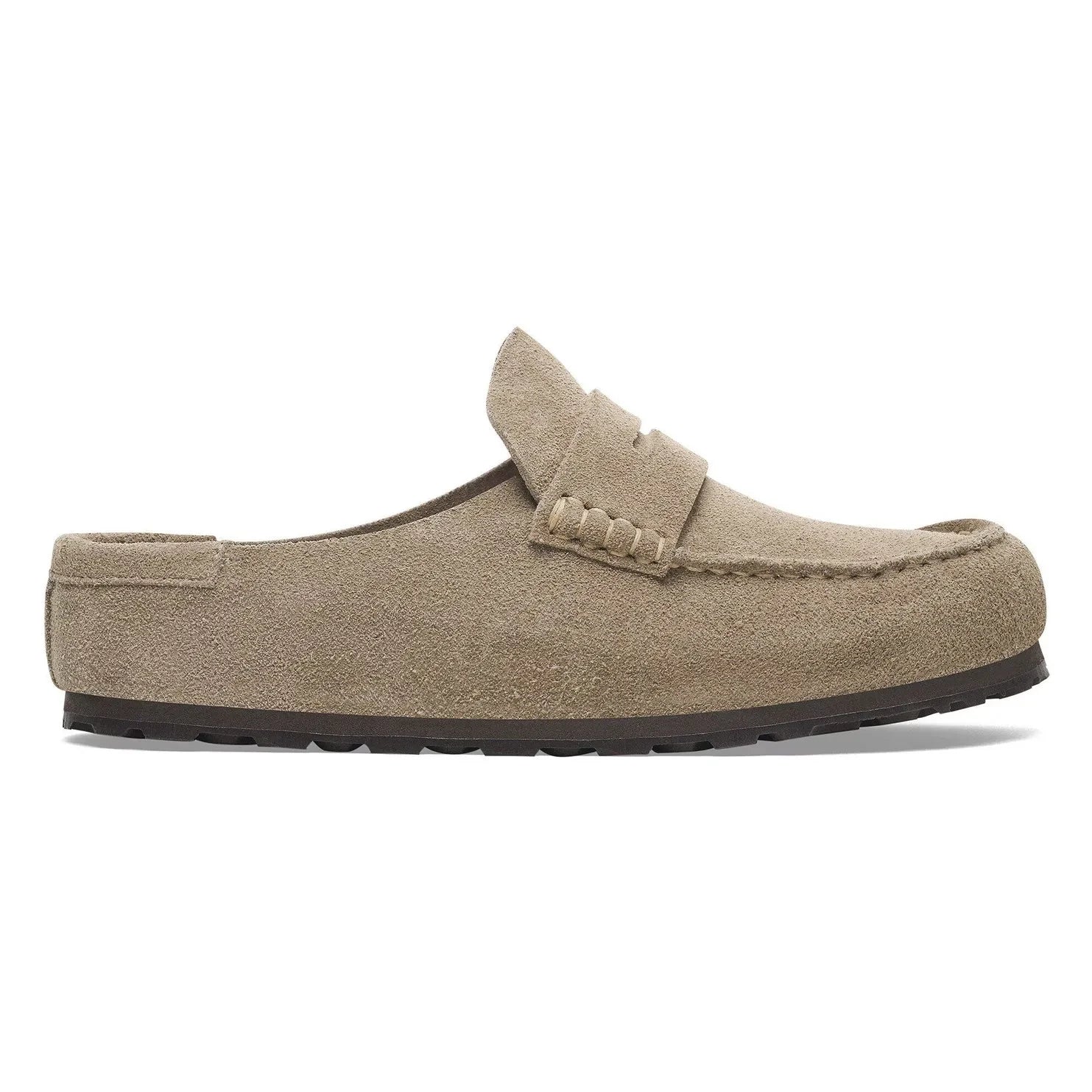 BIRKENSTOCK - Naples Süet Mules | Toprak kahverengi