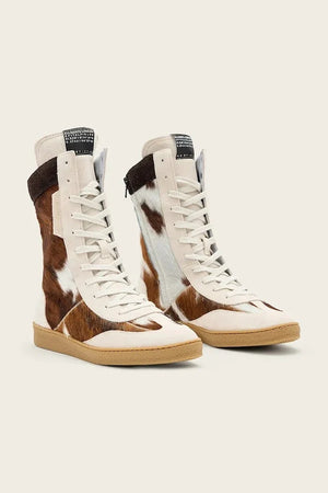 AllSaints Louise High Top Deri Spor Ayakkabı