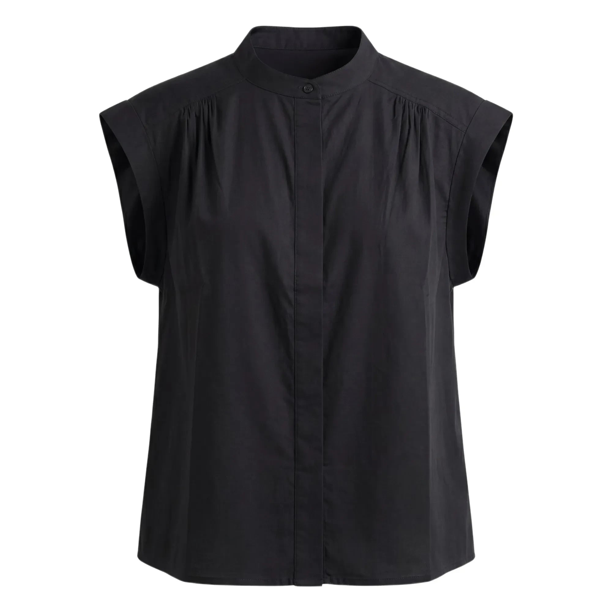 Hod - Amandine Cotton Blouse | Black