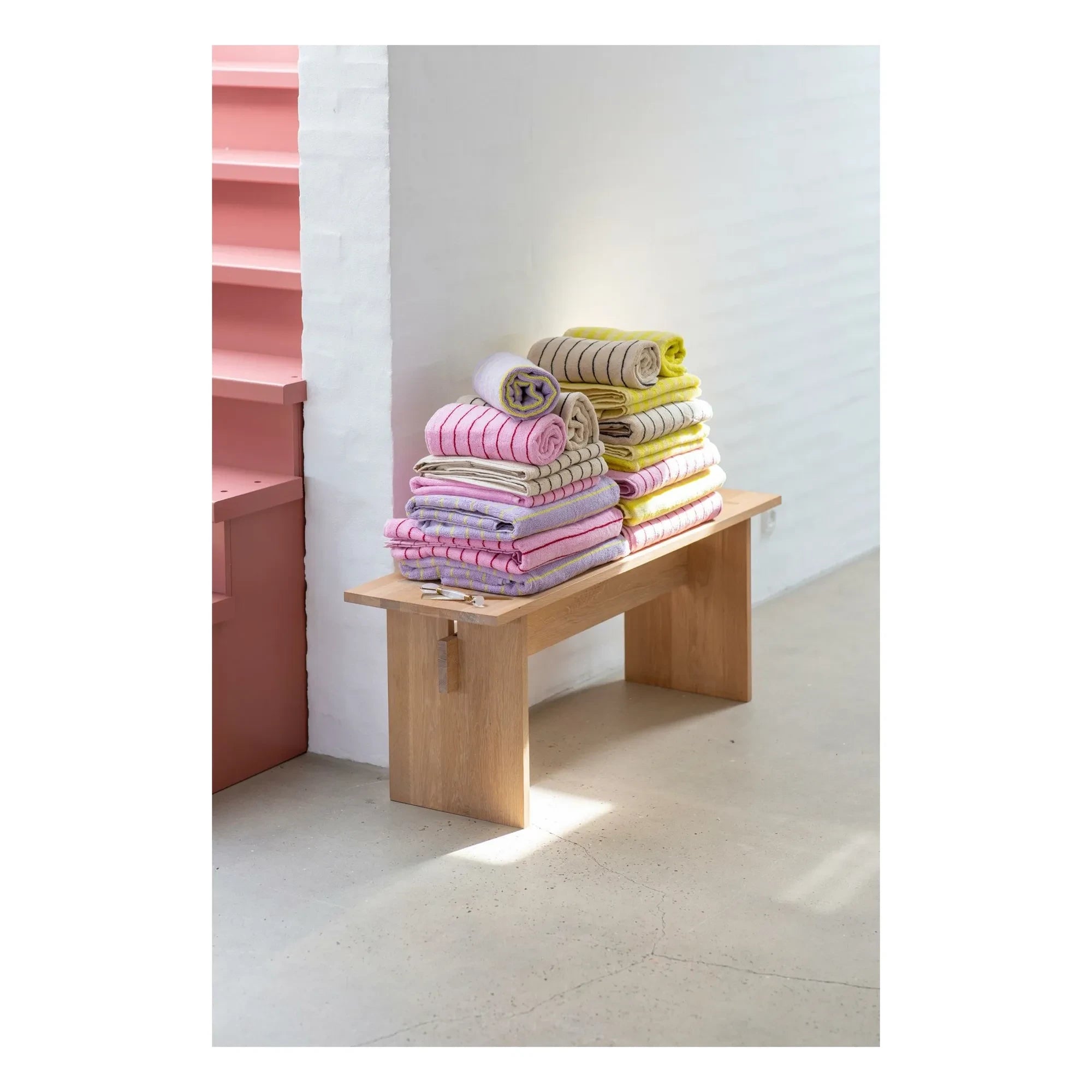 Bongusta - Naram Bathroom Towel | Pink