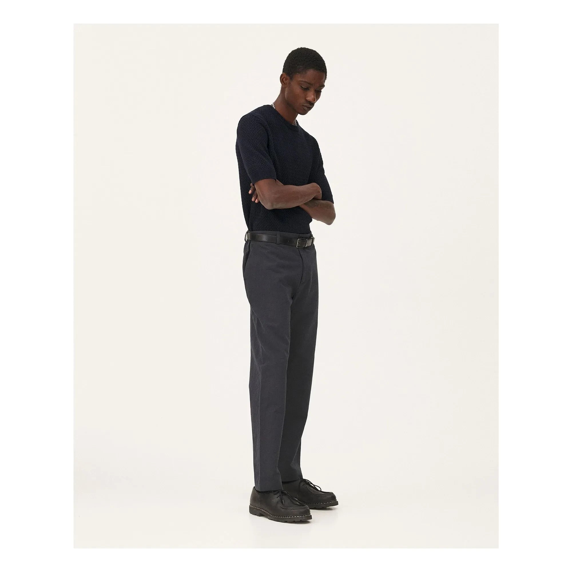 Noyoco - Detroit Linen Pants | Dark Blue