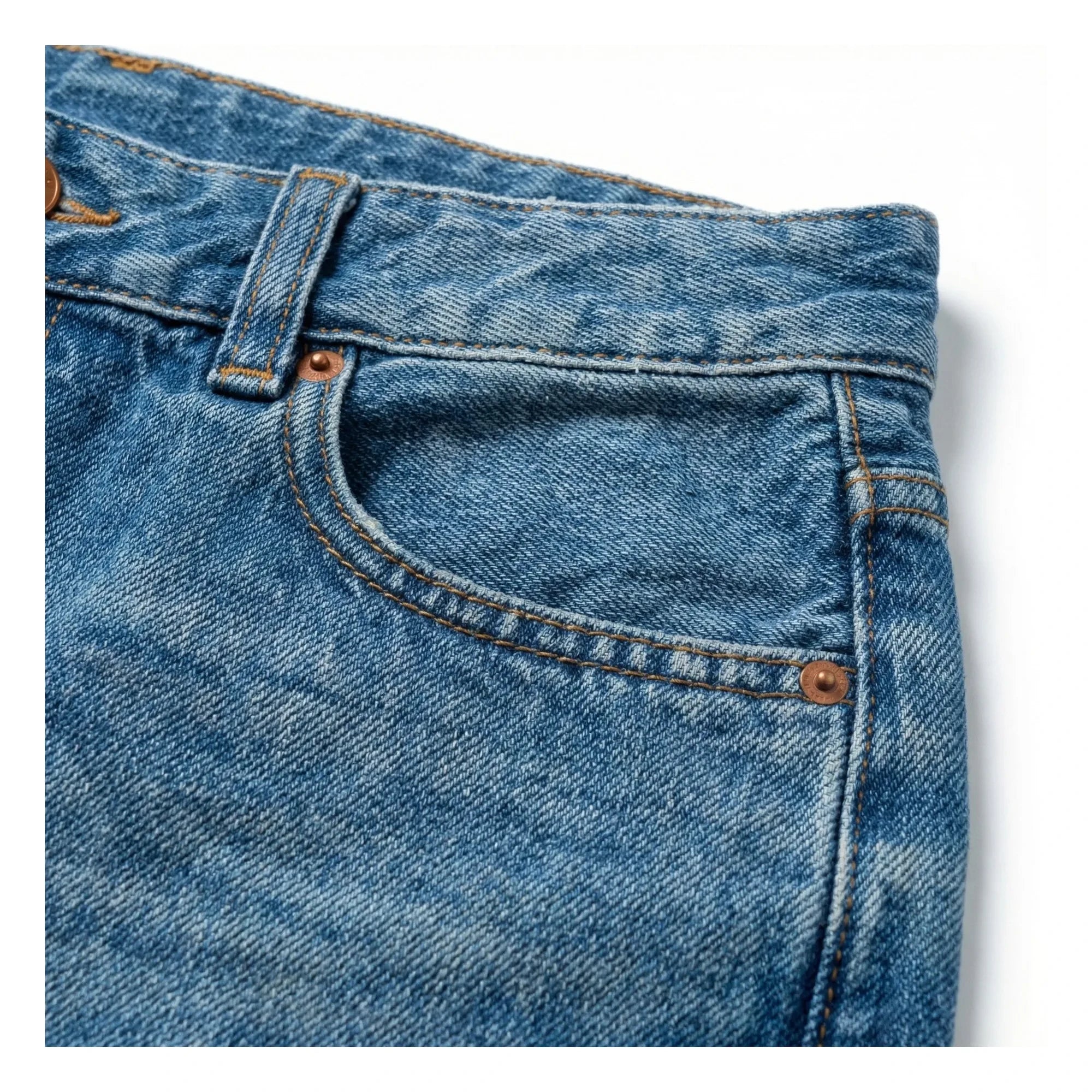 Finger in the nose - Bermuda Denim Oversize Sacha | Denim Blue
