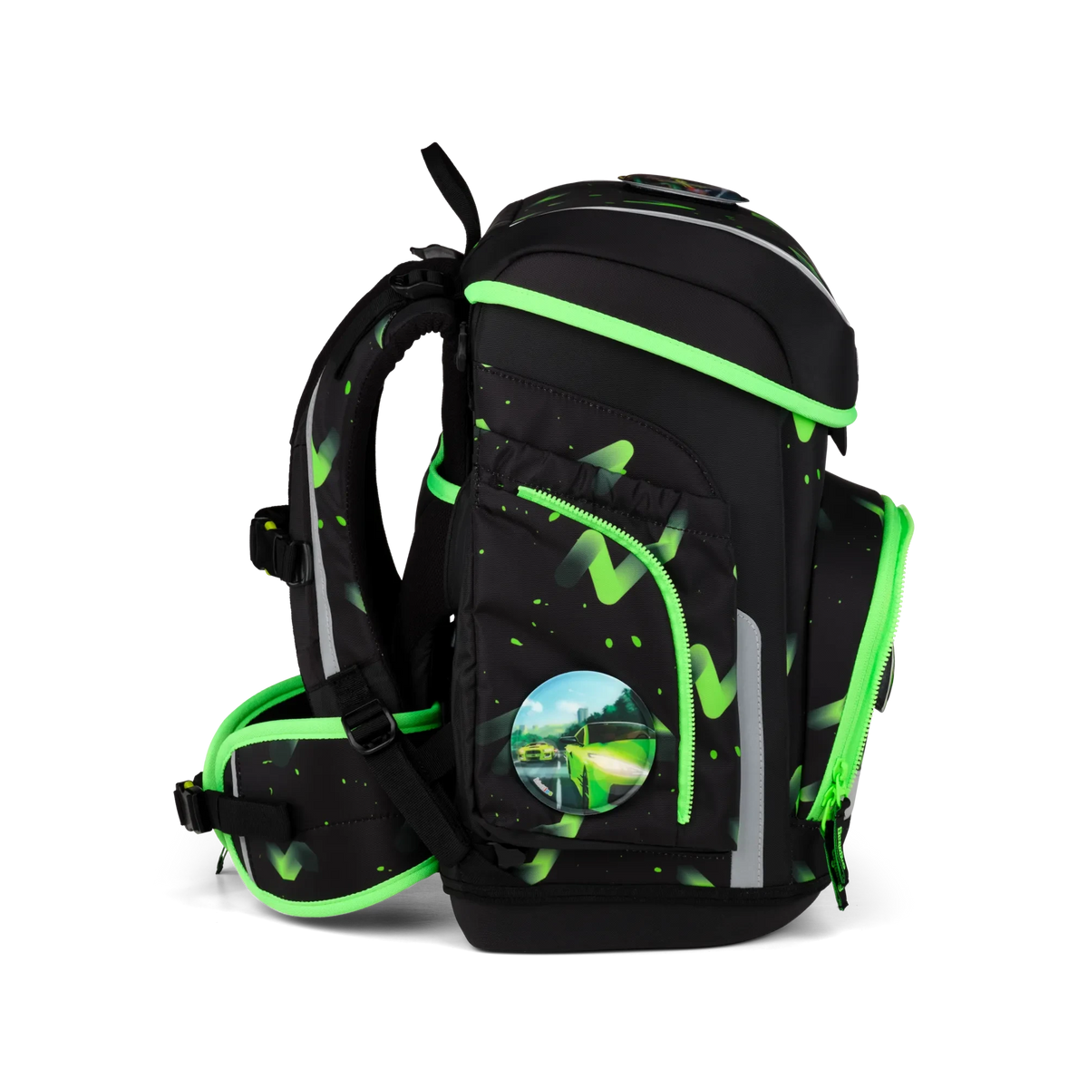 Ergobag - School Backpack Set cubo Beary Fast Lane