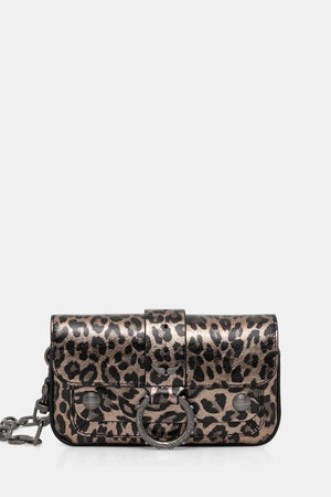 ZADIG&VOLTAIRE KATE WALLET METAL LEO Deri Çanta