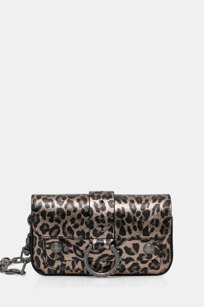 ZADIG&VOLTAIRE KATE WALLET METAL LEO Deri Çanta