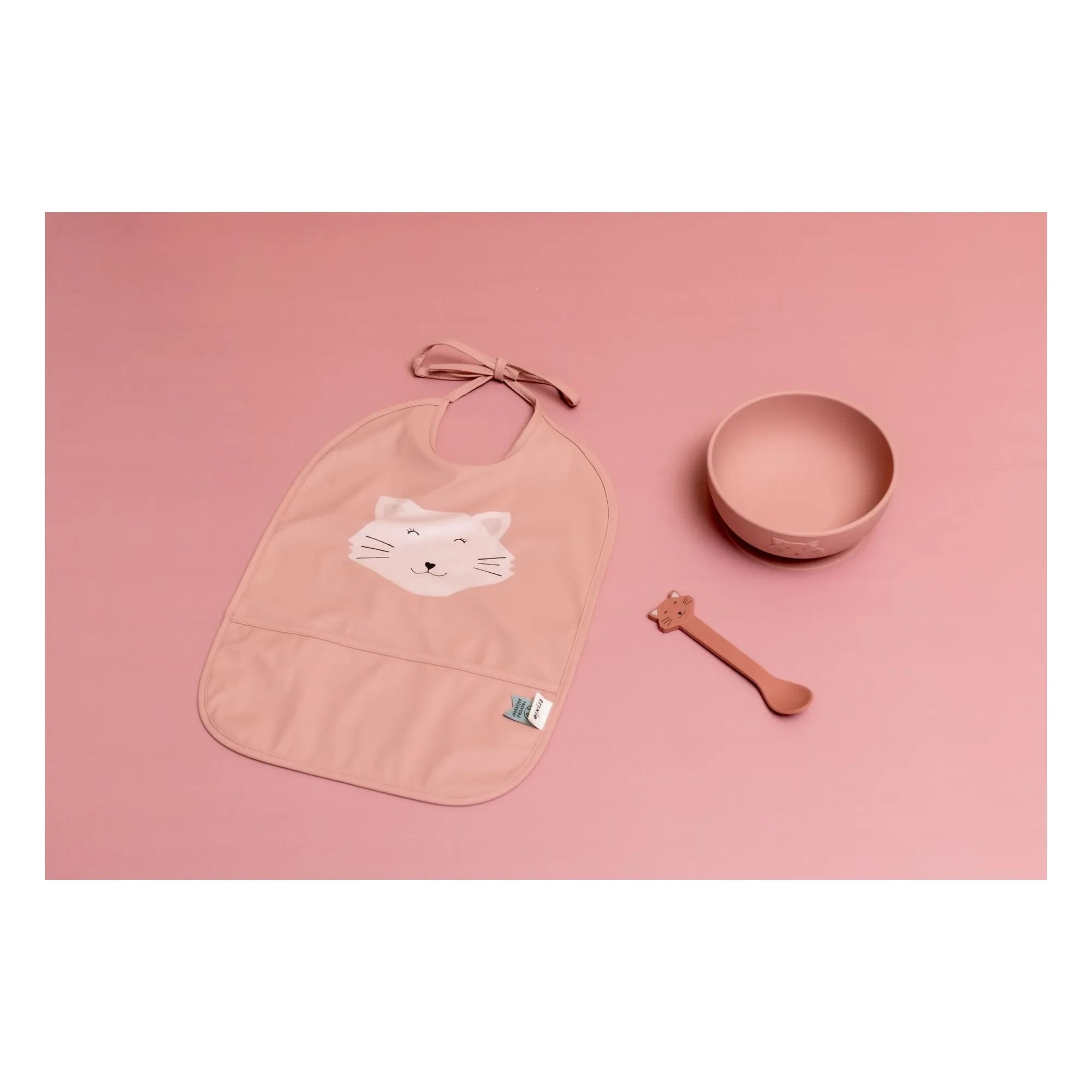Trixie - Mrs. Cat Silicone Pacifier Bowl | Pink