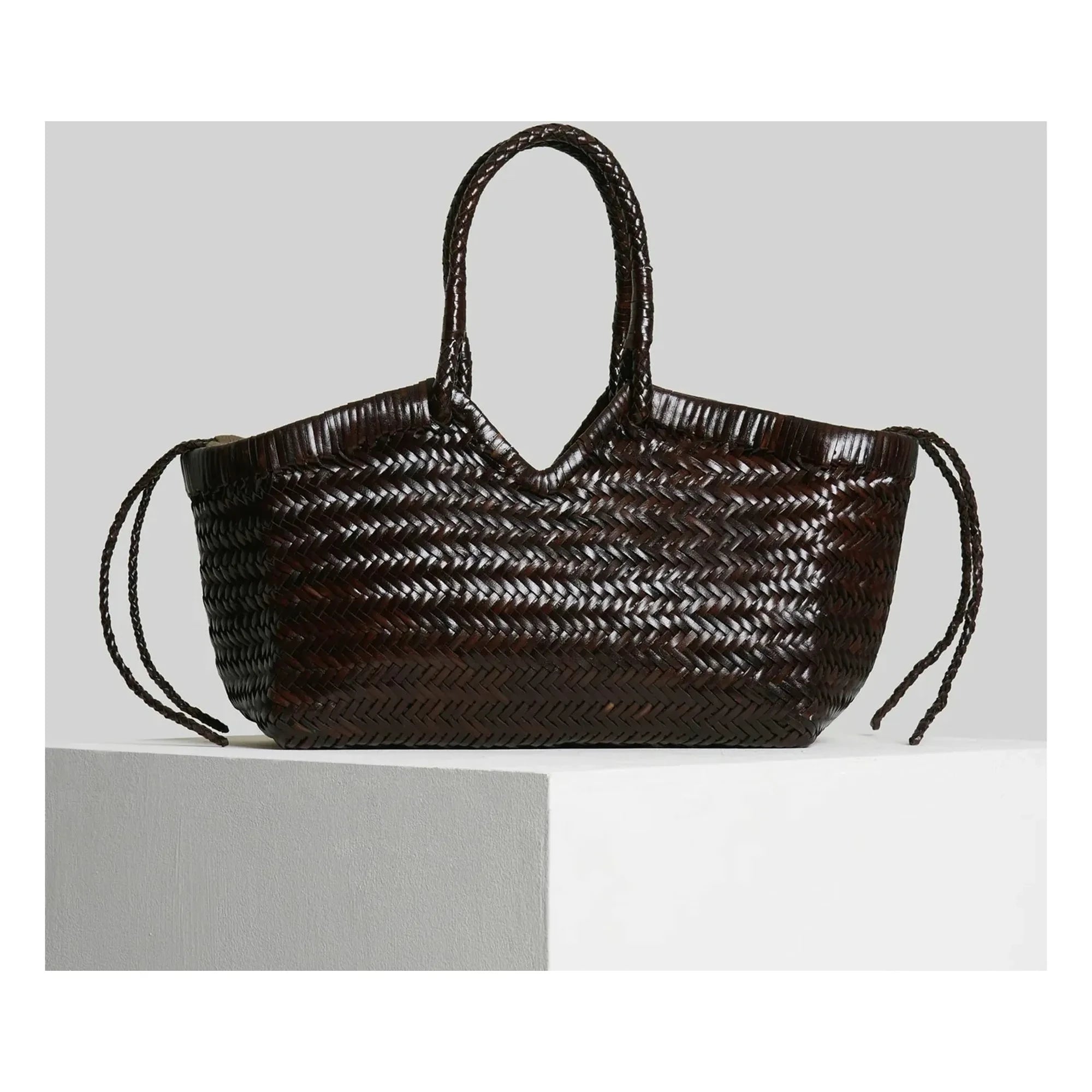 Vipera - Crudelia Leather Tote | Chocolate