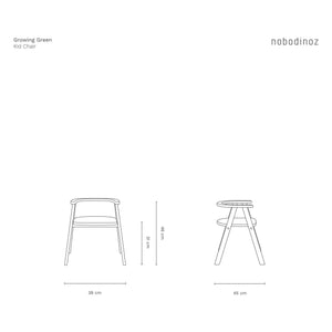 Nobodinoz - Growing Green Chair | Blue