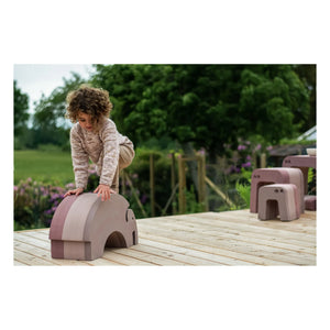 BObles - Elephant Soft Foam Climbing Toy | Pink