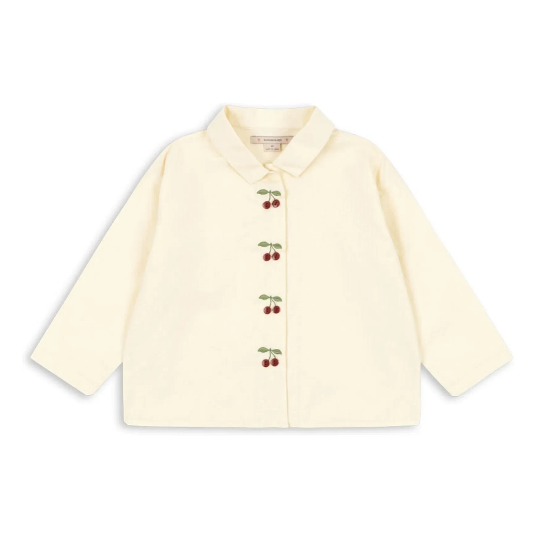Konges Sløjd - Evia Cherry Organic Cotton Shirt | Cream