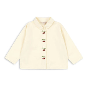 Konges Sløjd - Evia Cherry Organic Cotton Shirt | Cream