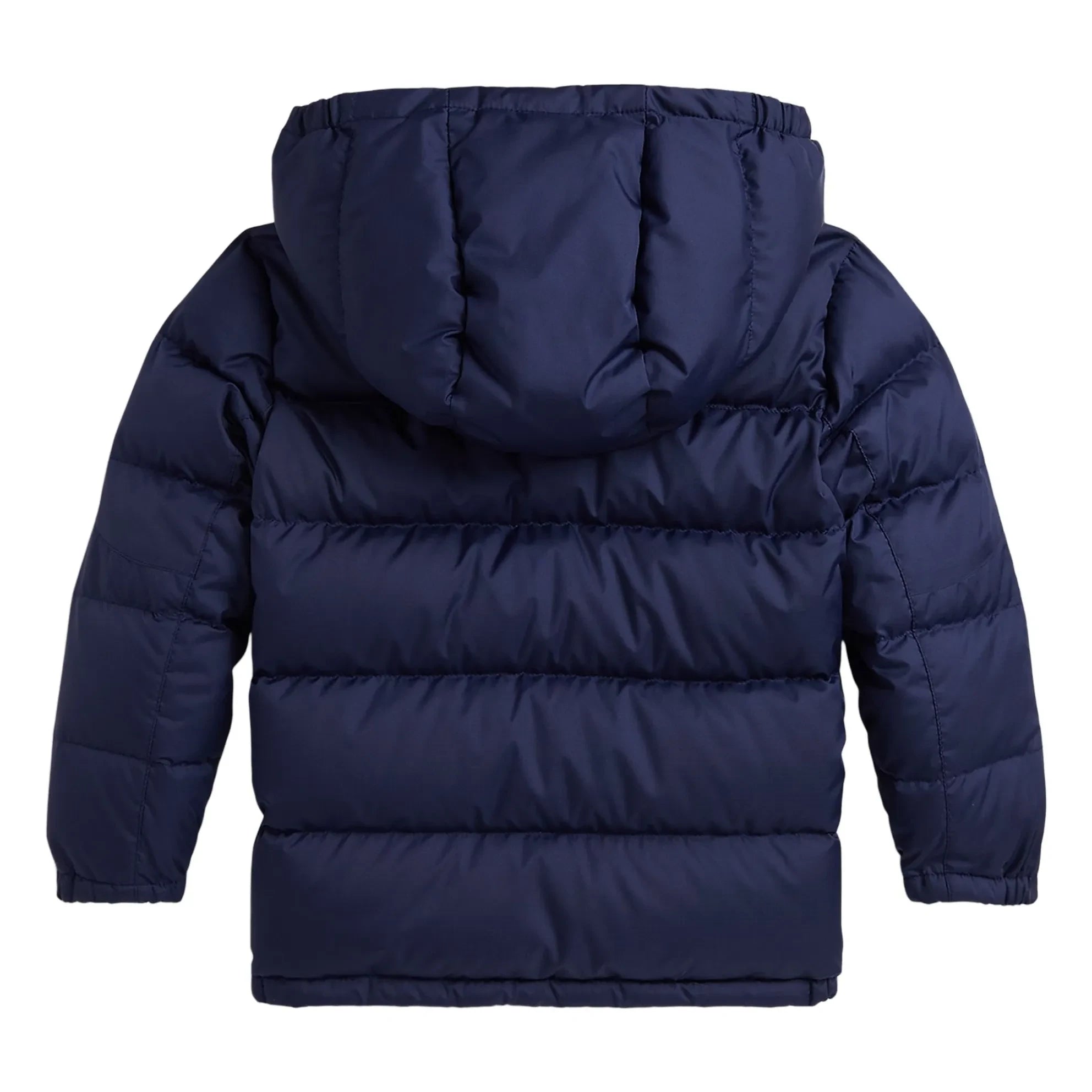 Ralph Lauren - Recycled Fiber Logo Puffer Coat | Navy Blue