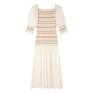 Maria de la Orden - Livia Cotton Dress | White