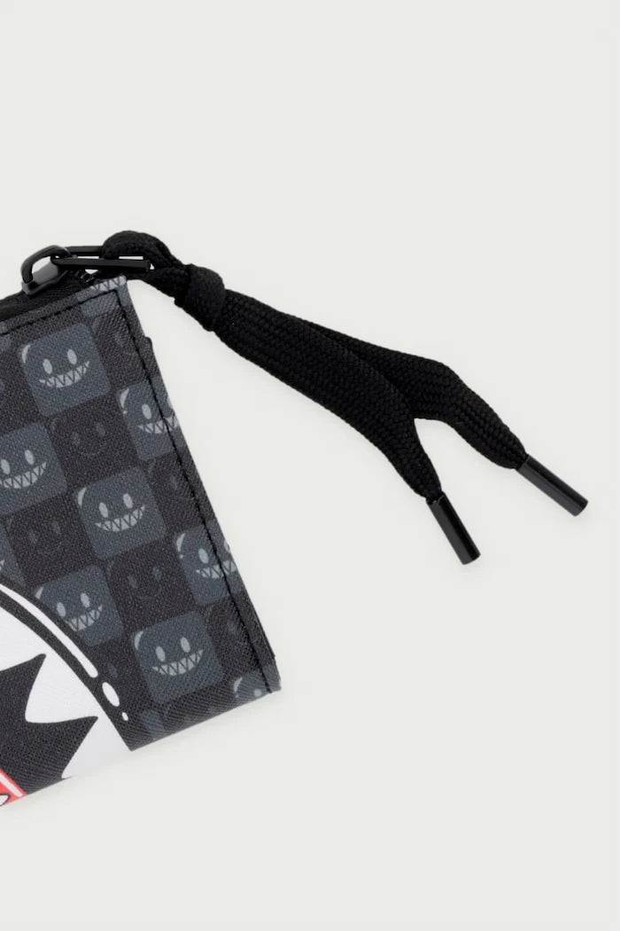 Sprayground - Shark Wallet in Gray Faux Leather in Paris 910W9315NSZ