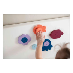 Quut - Seaside Bath Puzzle | Burgundy
