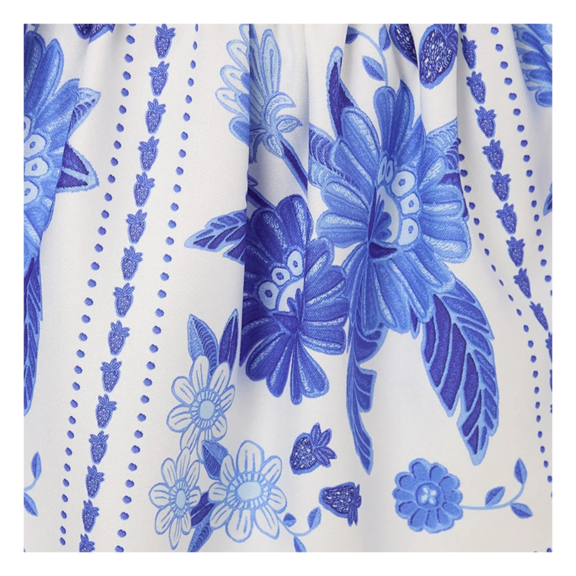Fabula - Cut Fleurs Dress | Blue