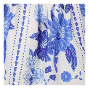 Fabula - Cut Fleurs Dress | Blue