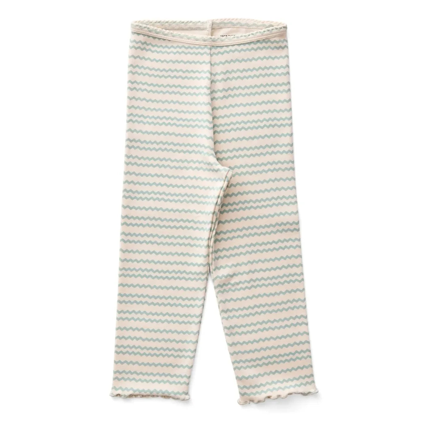 Soor Ploom - Organic Cotton Wave Capri Leggings | Sage
