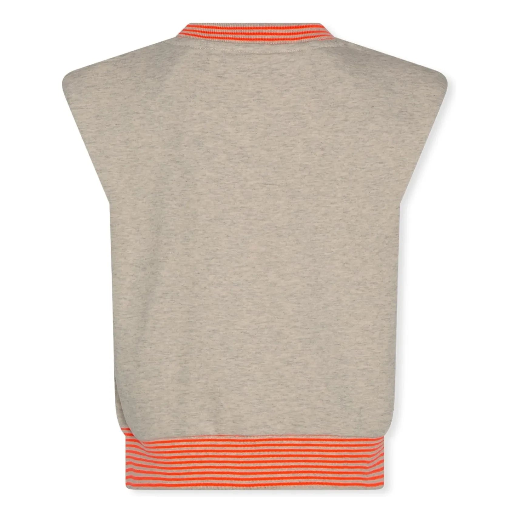 AO76 - Two-Tone Recycled Cotton Top | Heather Grey
