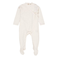 Copenhagen Colors - Organic Cotton Pointelle Pajama | Cream