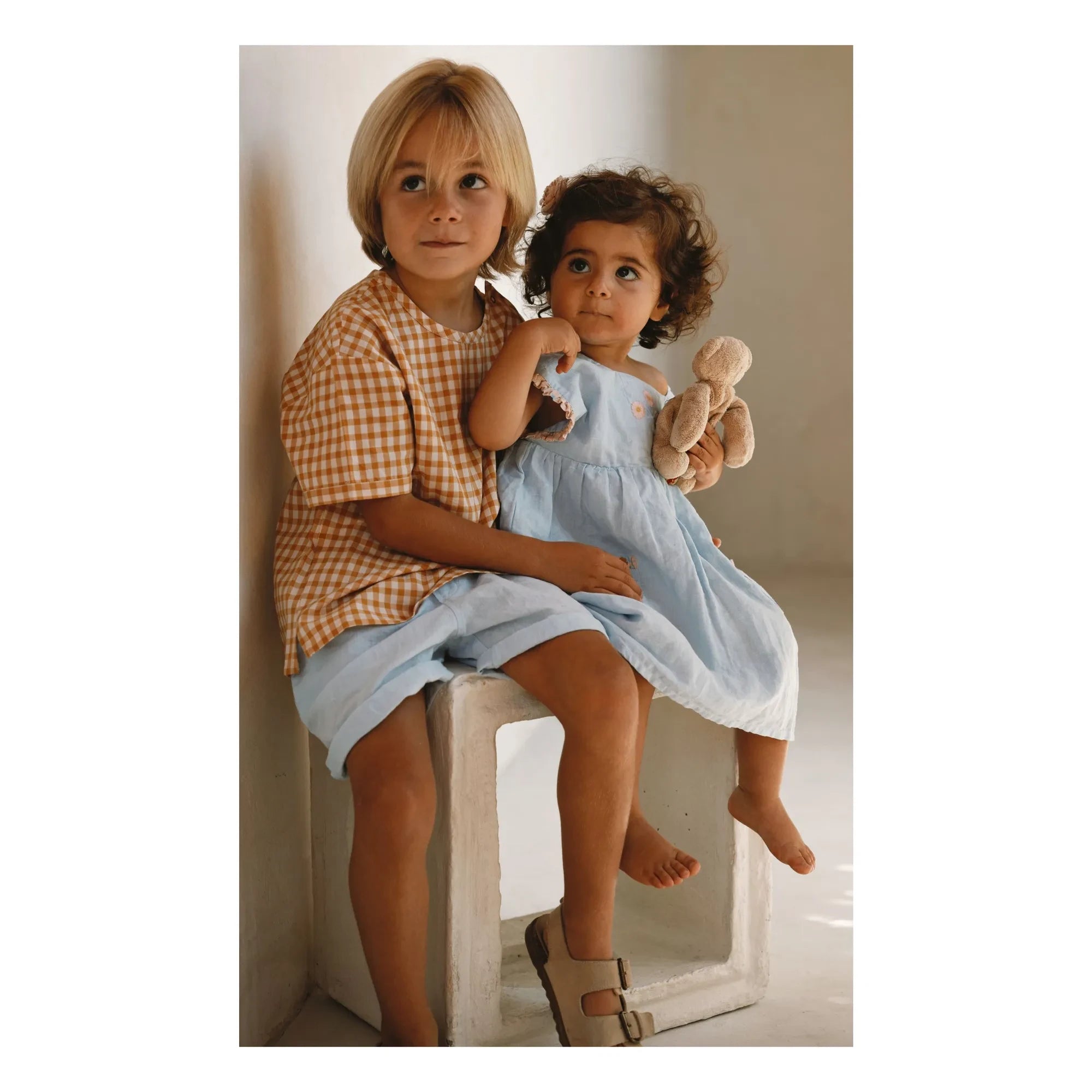 Lilinoa - Lucas Carreaux T-shirt | Caramel