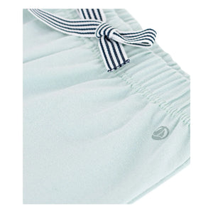 Petit Bateau - Organik pamuklu polar şort | Turkuaz