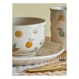Bloomingville Mini - Agnès Stoneware Dinner Set | White