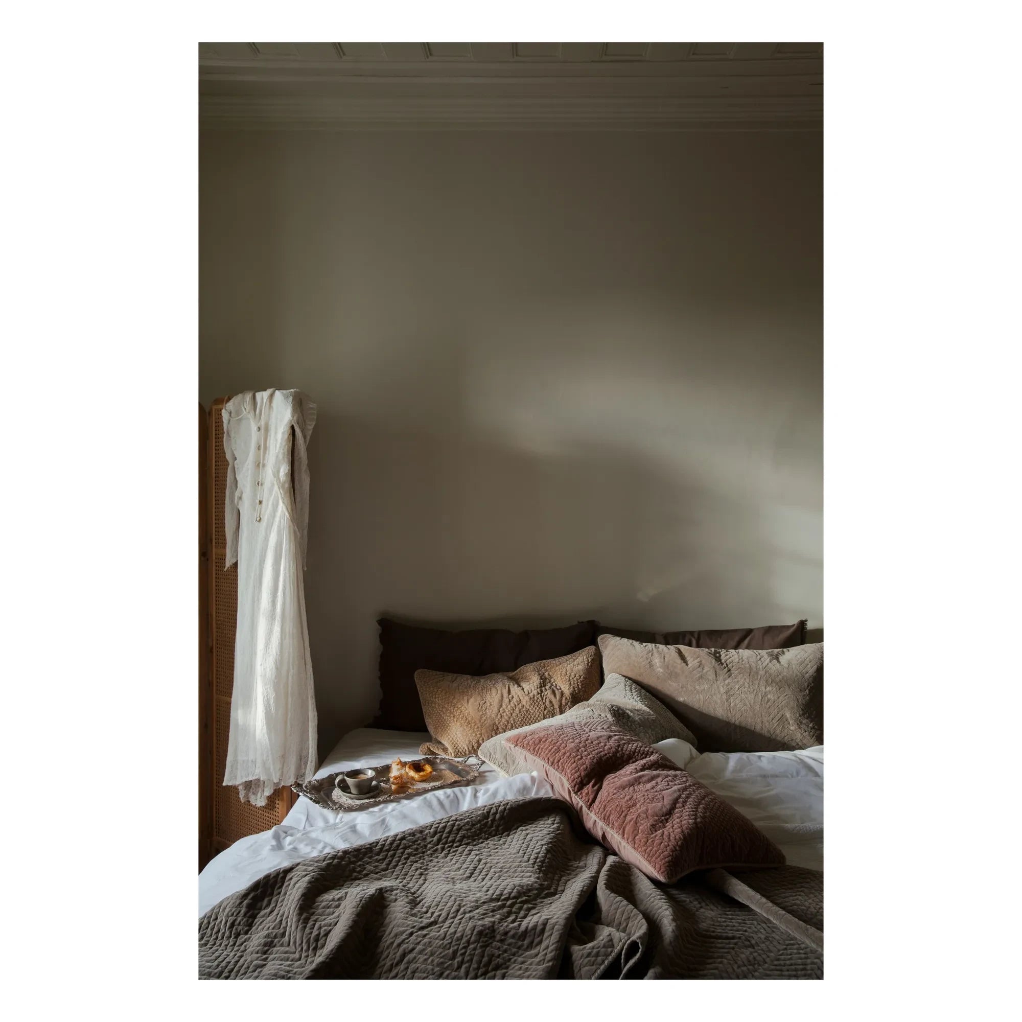 Olsson & Jensen - Sara Velvet Pillow Cover | Powder