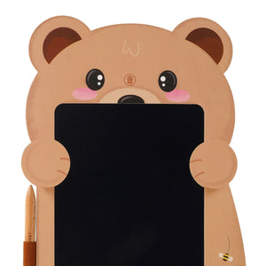 Legami - Teddy Bear Portable LCD Drawing Board in Cardboard - Magic Sketch Board