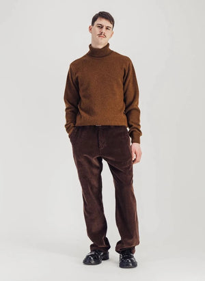 Parages - Michel Super Fine Merino Wool Sweater | Terracotta