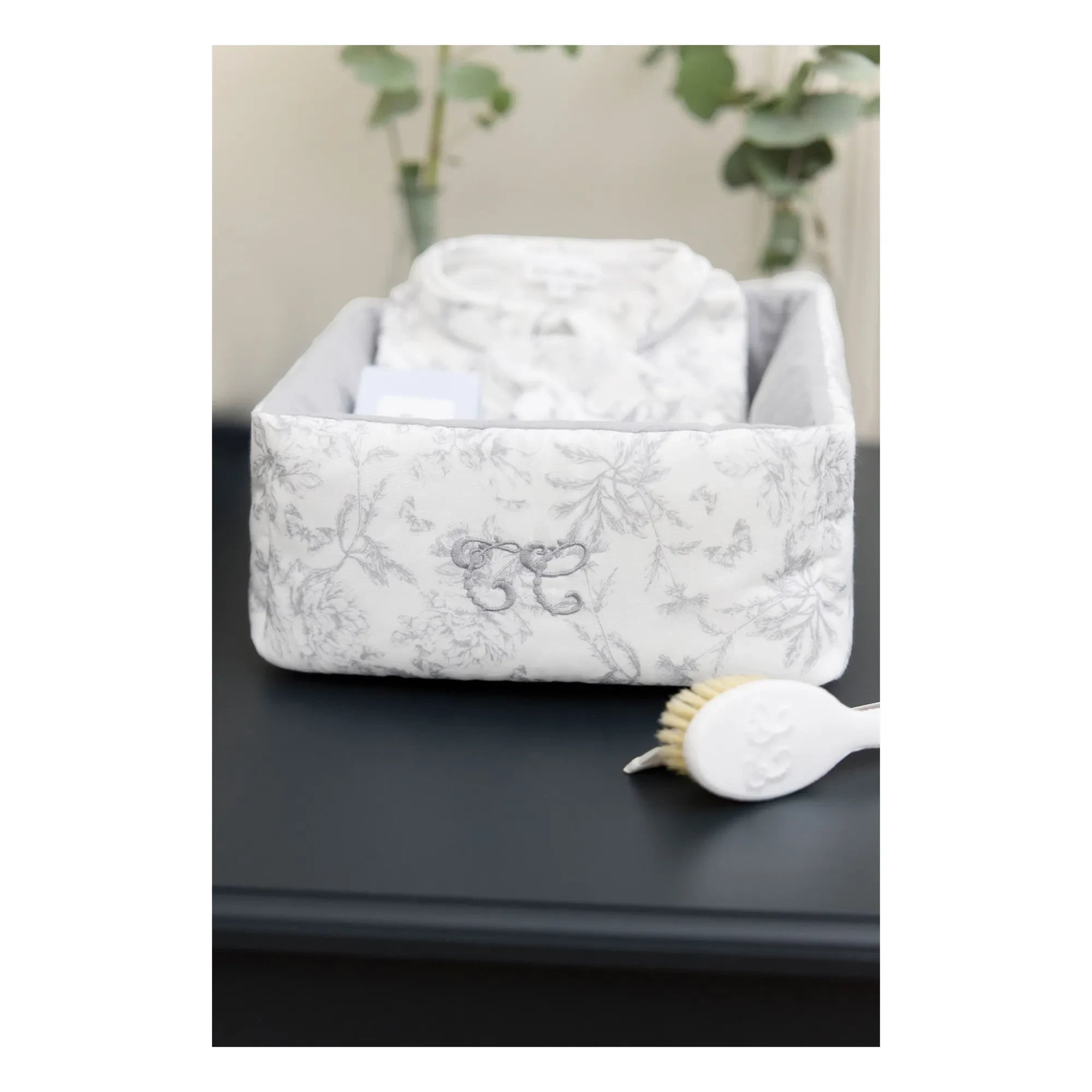 Tartine et Chocolat - Toile de Jouy Basket | Gray