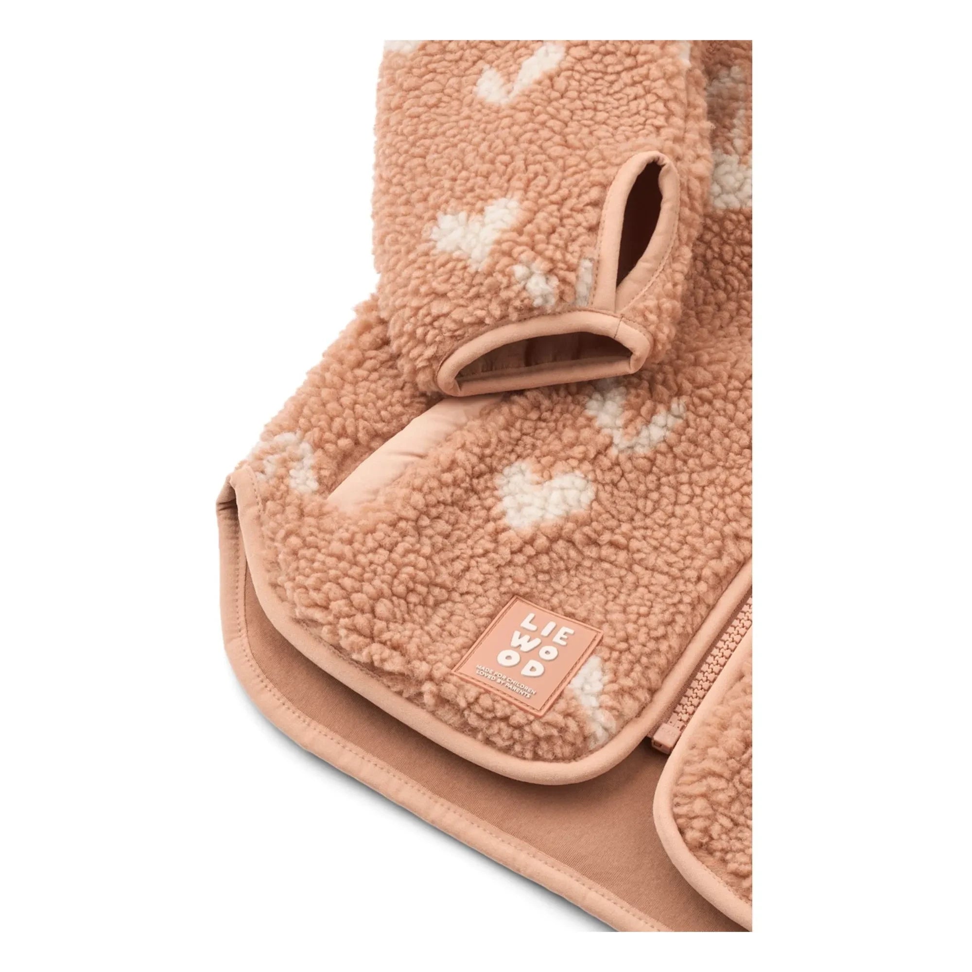 Liewood - Nolan Sherpa Jacket Recycled Fiber Fill | Pink