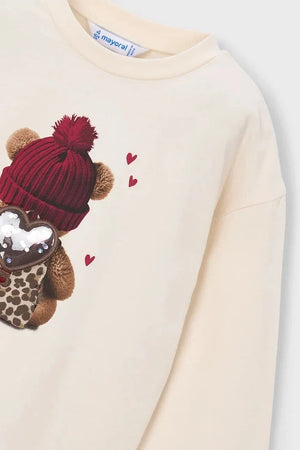Mayoral long-sleeve cotton top for children