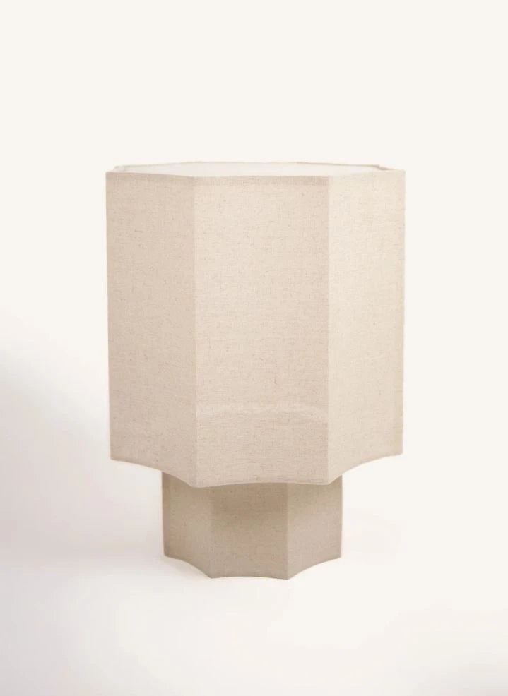 Olsson & Jensen - Forli Fabric Table Lamp | Ecru
