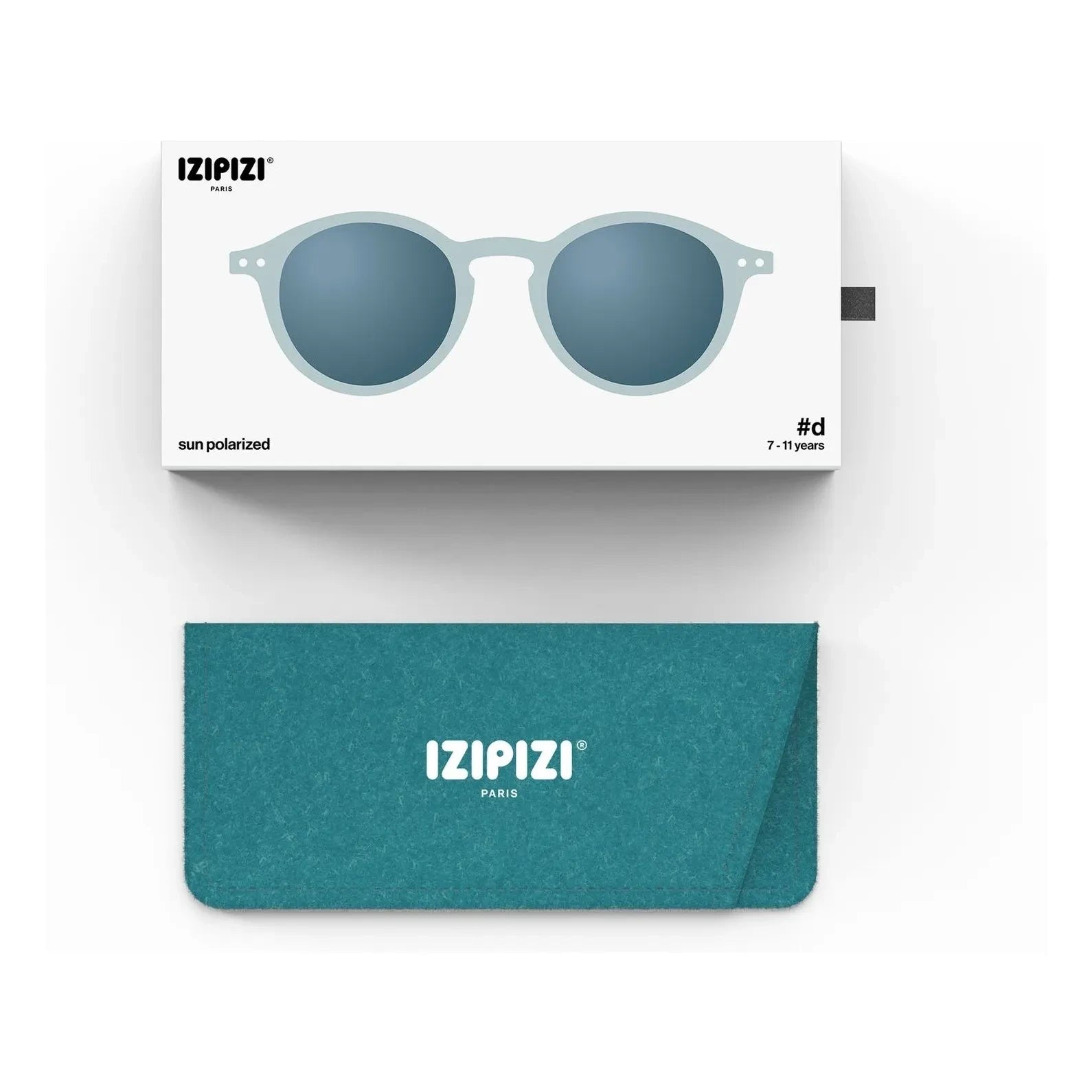 IZIPIZI - #D Junior Sunglasses | Gray Blue