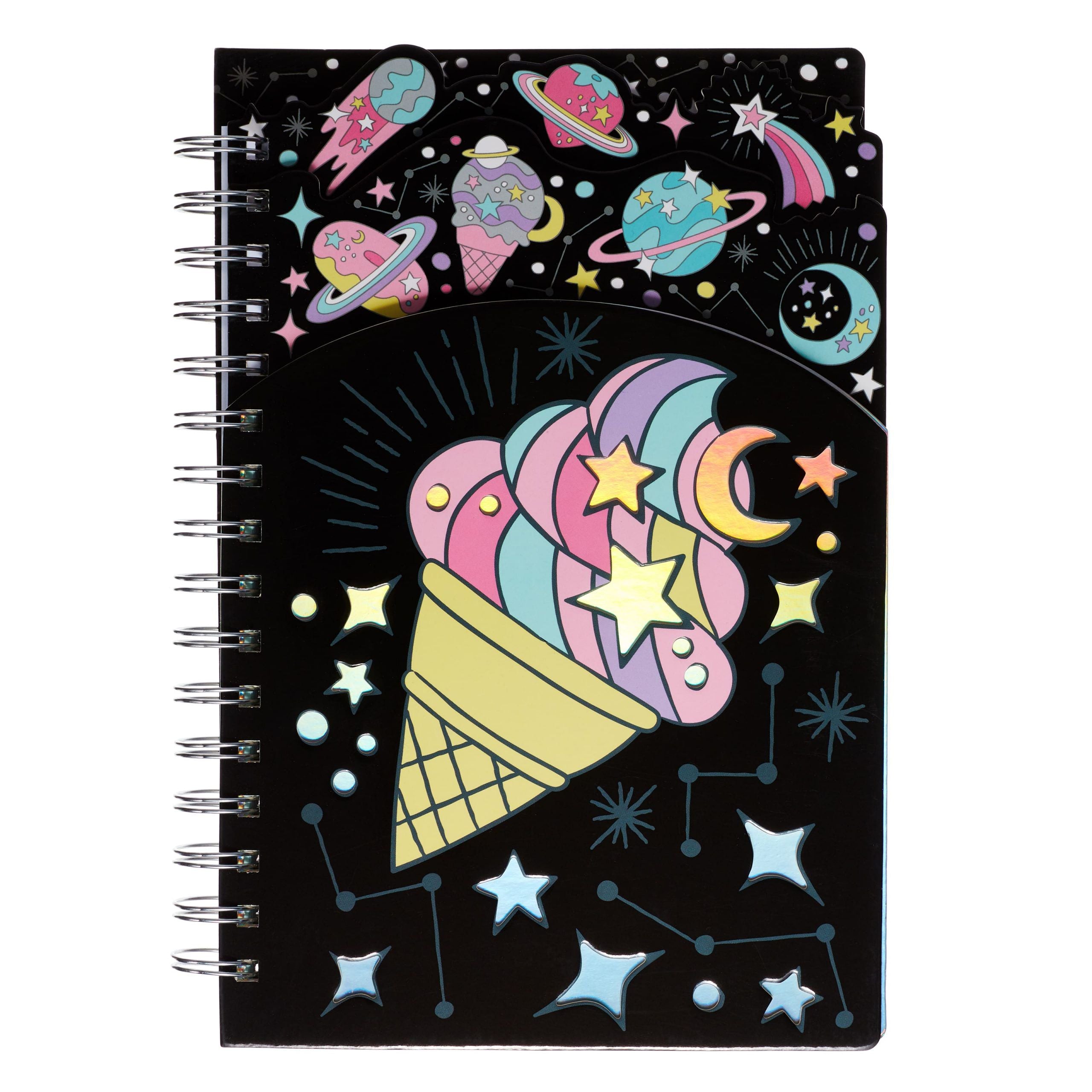 Smiggle - Beyond Dondurmalı A5 Defter-Dinossi